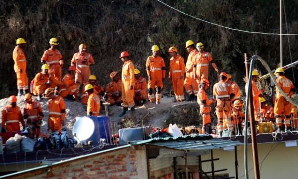 India Tunnel Collapse